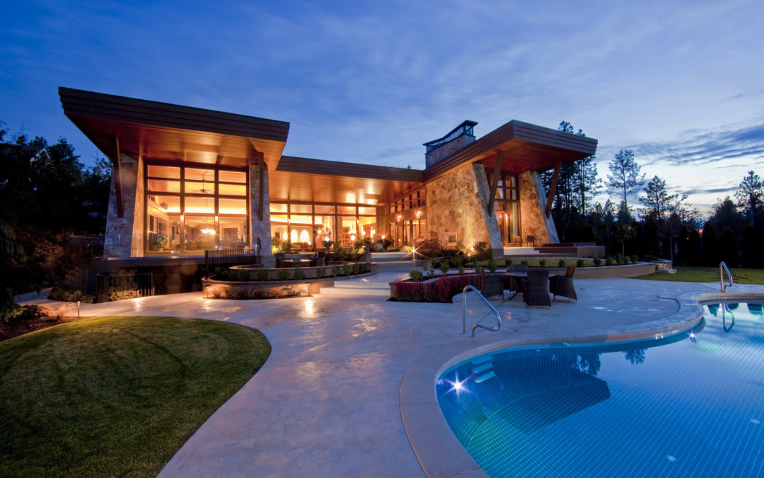 A one-of-a-kind, modern home designed for an Okanagan view